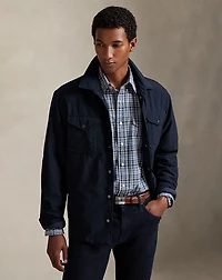 Classic Fit Plaid Poplin Shirt