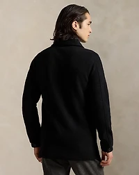 Wool-Blend Utility Shirt Jacket