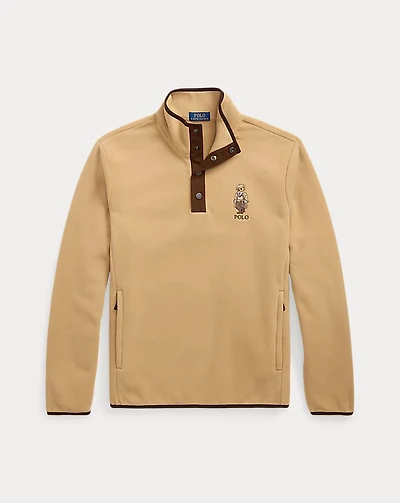Polo Bear Brushed Fleece Pullover