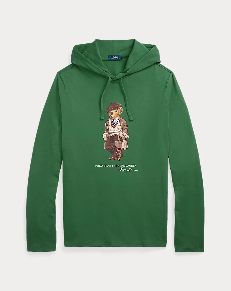 Polo Bear Jersey Hooded T-Shirt
