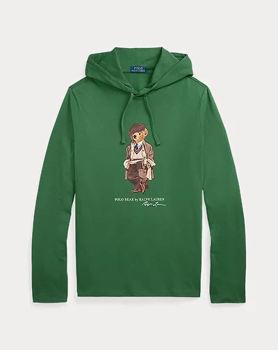 Polo Bear Jersey Hooded T-Shirt