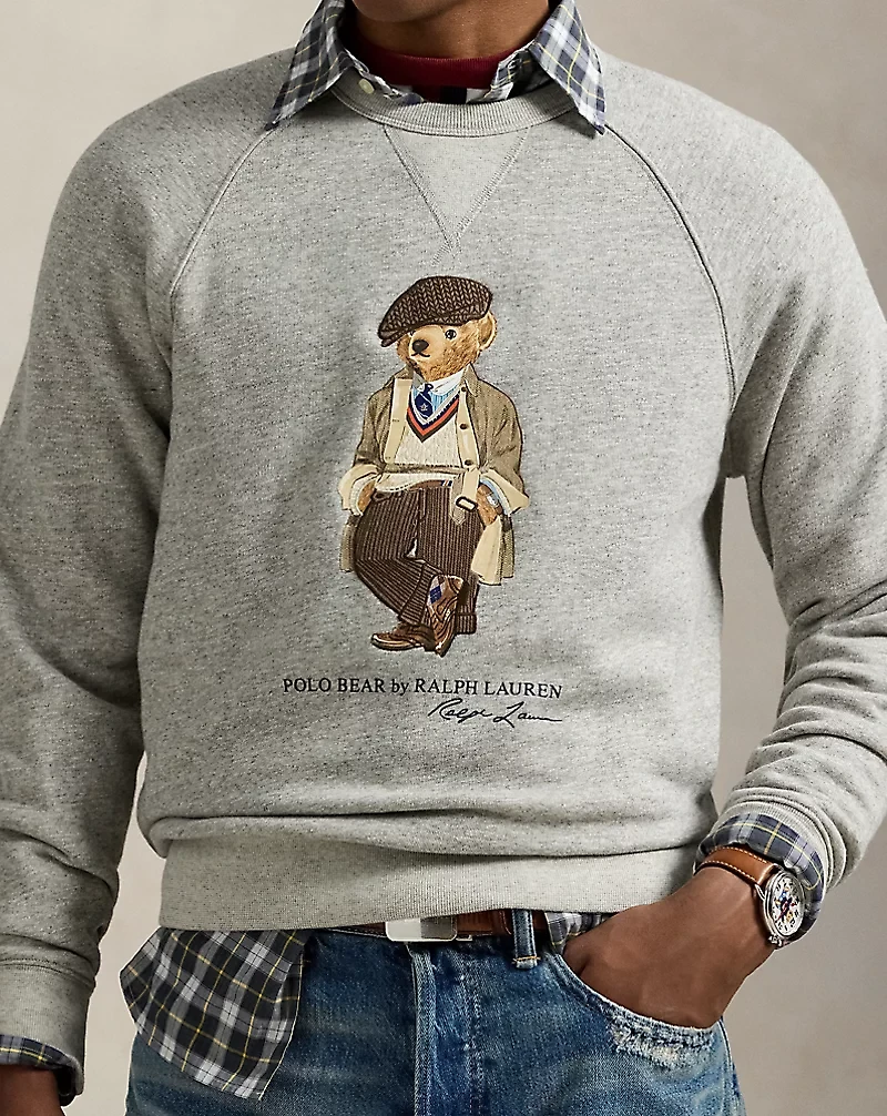 Polo Bear Fleece Sweatshirt