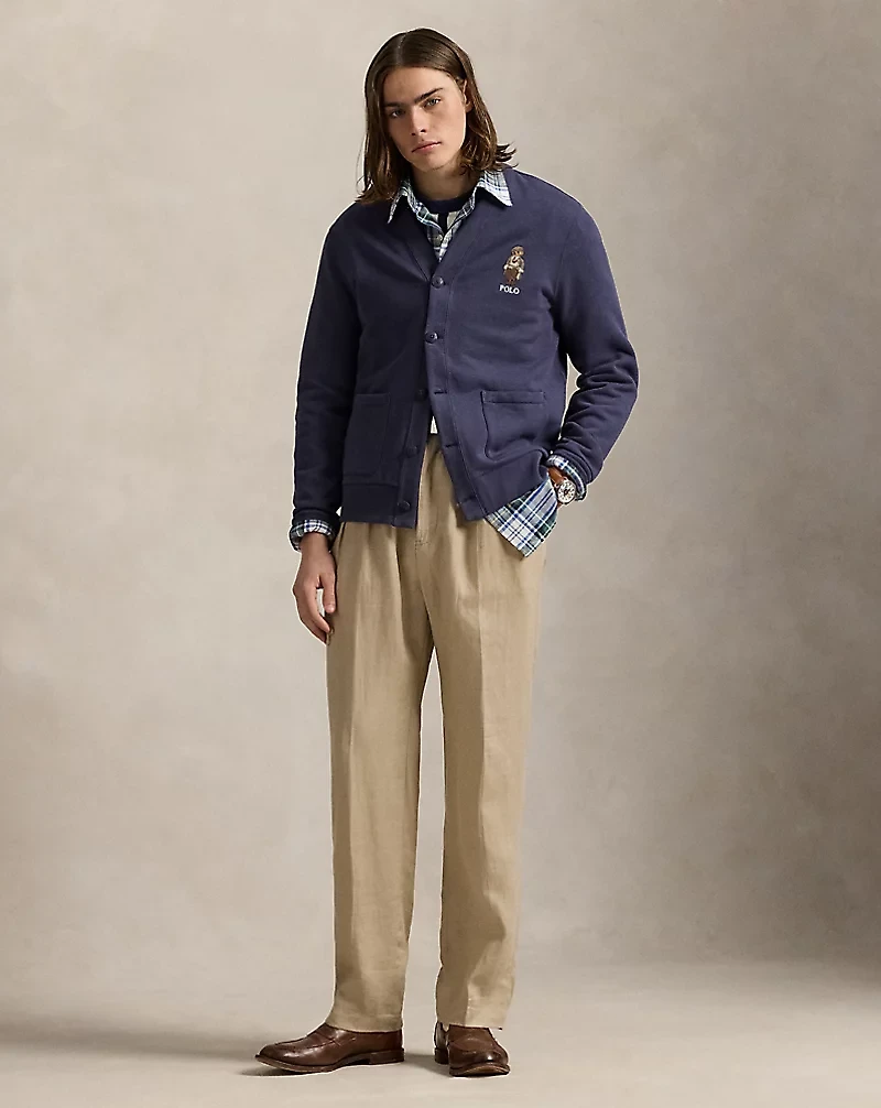 Polo Bear Fleece Cardigan