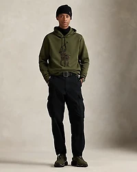 Camo Big Pony Double-Knit Hoodie