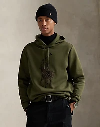Camo Big Pony Double-Knit Hoodie