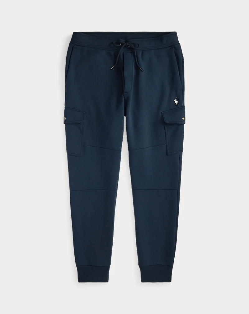 Double-Knit Cargo Jogger Pant