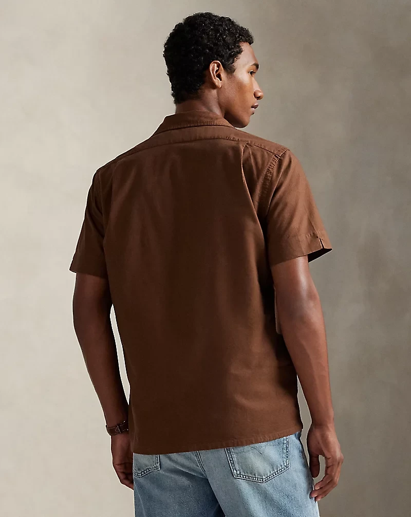 Classic Fit Oxford Camp Shirt