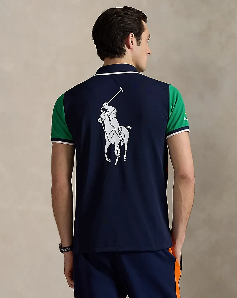US Open Custom Slim Mesh Polo Shirt