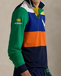 US Open Custom Slim Mesh Polo Shirt