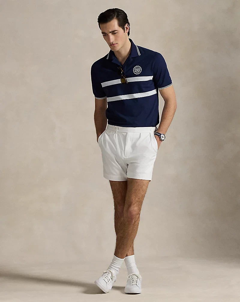 US Open Classic Fit Mesh Polo Shirt