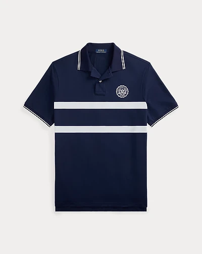 US Open Classic Fit Mesh Polo Shirt