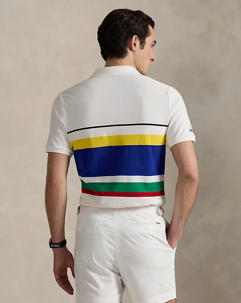 US Open Classic Fit Mesh Polo Shirt