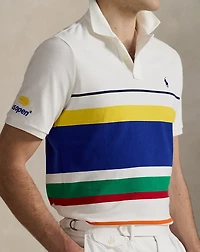 US Open Classic Fit Mesh Polo Shirt