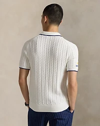 US Open Cable-Knit Cotton Sweater