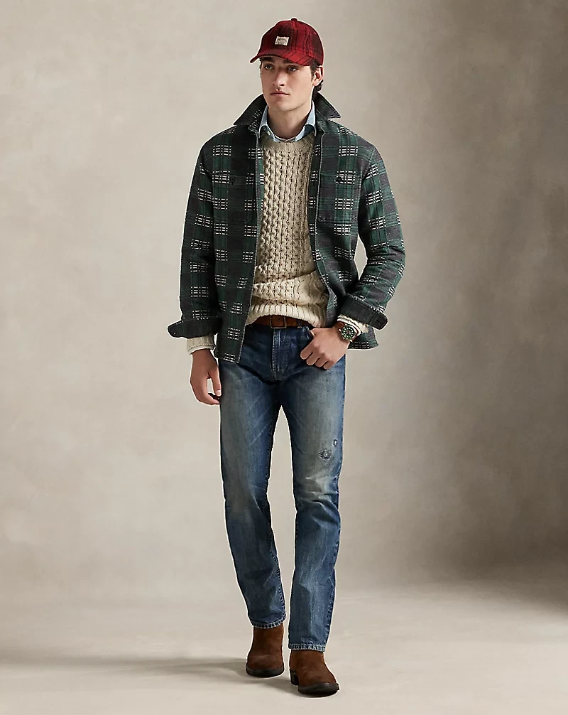 Classic Fit Plaid Flannel Workshirt