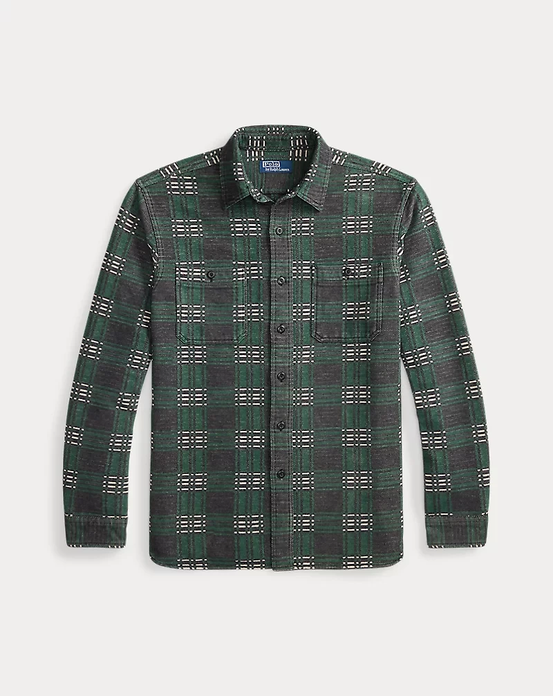 Classic Fit Plaid Flannel Workshirt