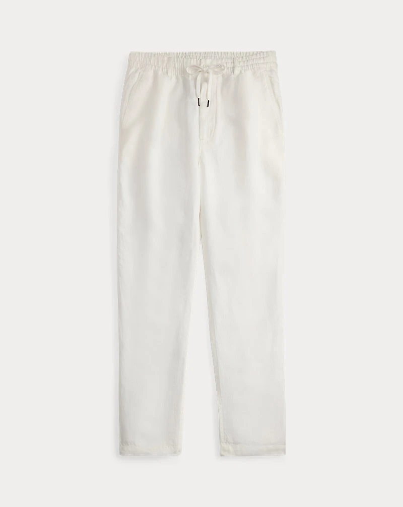 US Open Lateef Slim Tapered Linen Pant