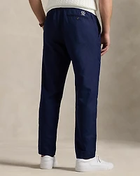 US Open Lateef Slim Tapered Linen Pant