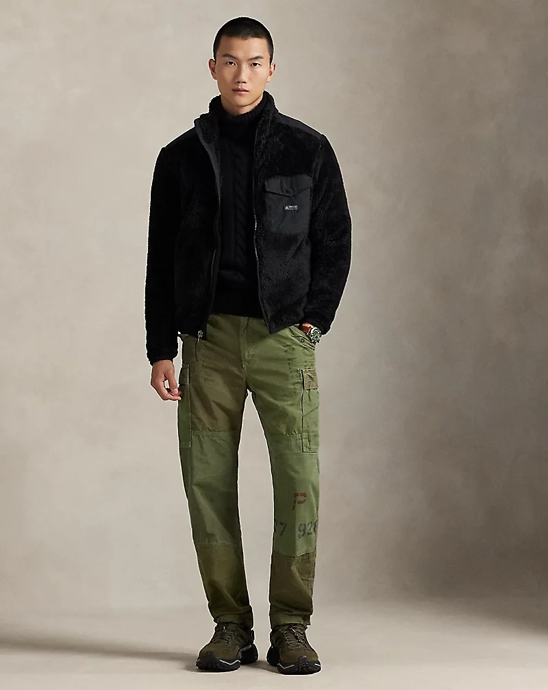 Curly Pile Fleece Jacket