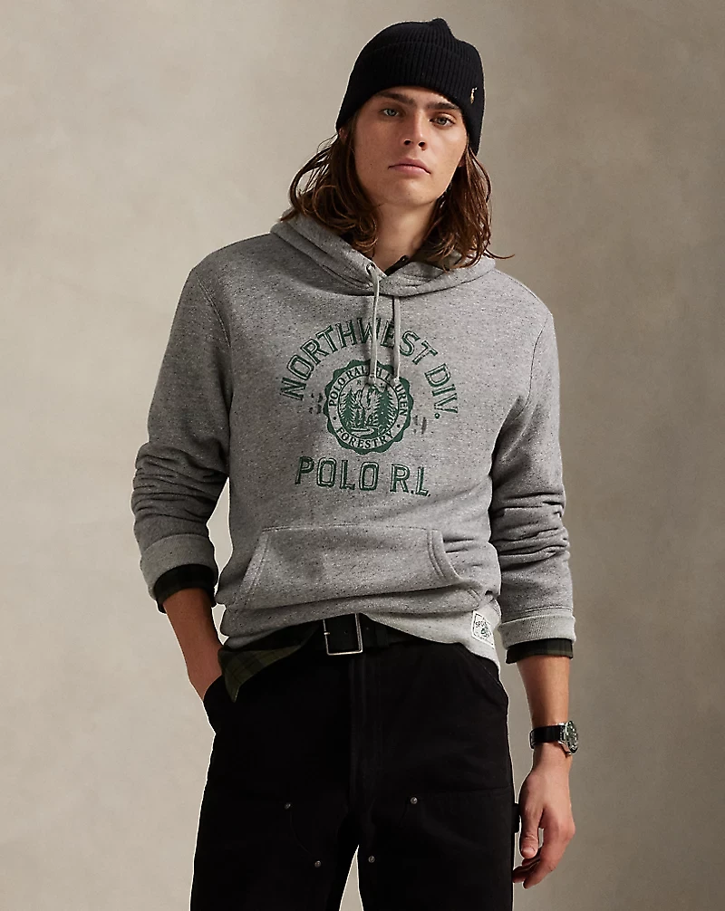 Fleece Graphic Hoodie