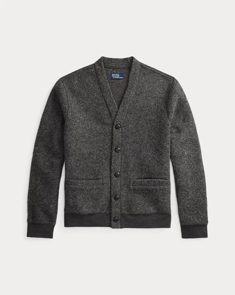 Felted Wool-Blend Cardigan