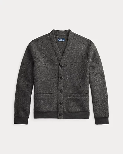 Felted Wool-Blend Cardigan