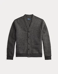 Felted Wool-Blend Cardigan