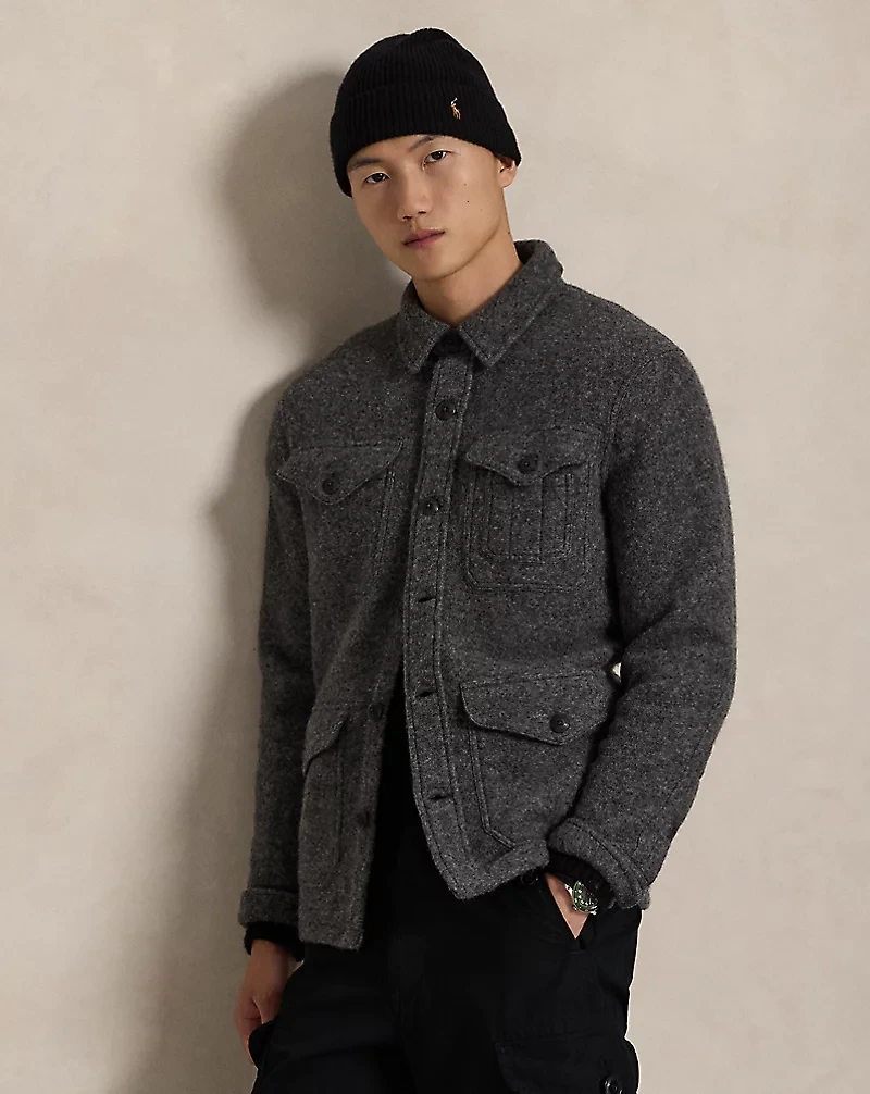 Felted Wool-Blend Thicket Jacket