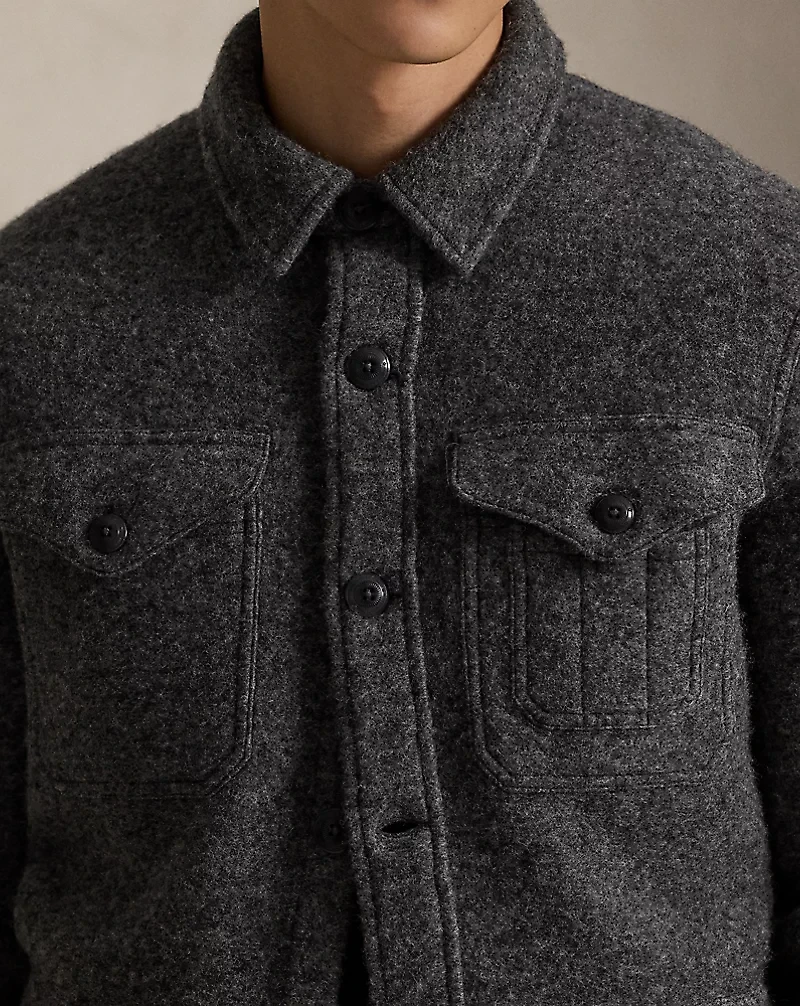 Felted Wool-Blend Thicket Jacket