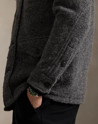 Felted Wool-Blend Thicket Jacket