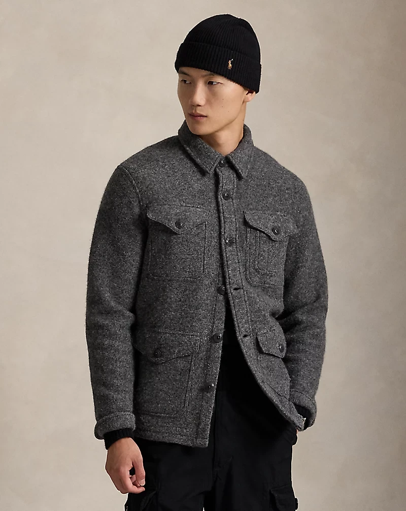 Felted Wool-Blend Thicket Jacket