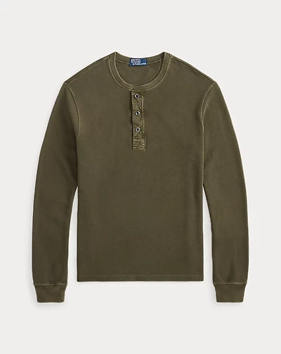 Mesh Henley Shirt
