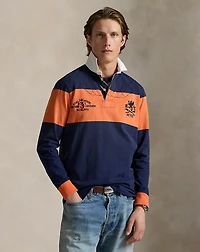 Classic Fit Embroidered Rugby Shirt