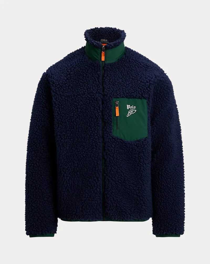 Logo Pile Fleece Jacket