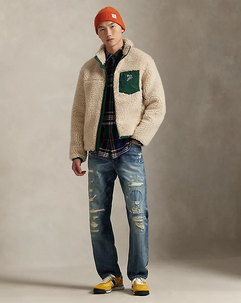 Logo Pile Fleece Jacket