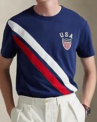 Standard Fit Jersey Graphic T-Shirt