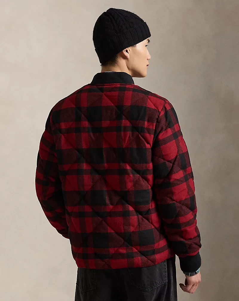 Buffalo Check Wool-Blend Jacket