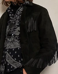 Fringe Suede Jacket