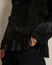 Fringe Suede Jacket
