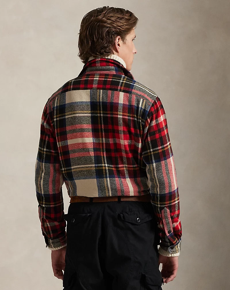 Classic Fit Plaid Flannel Workshirt