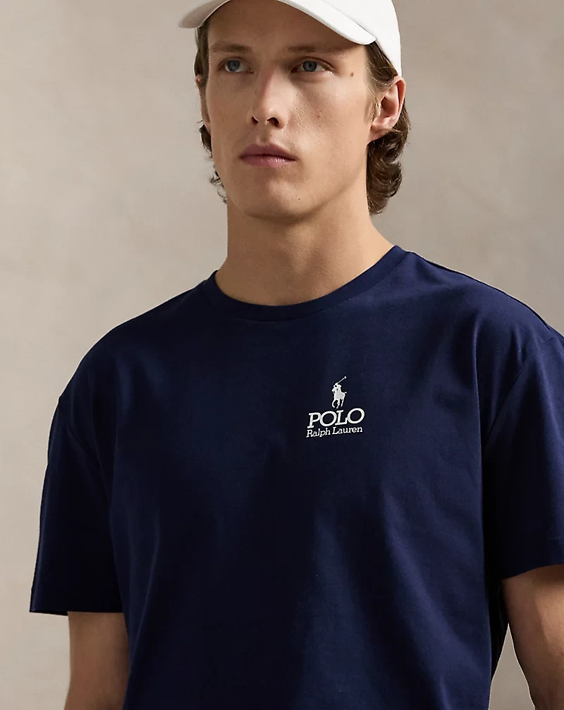 Classic Fit Logo Jersey T-Shirt