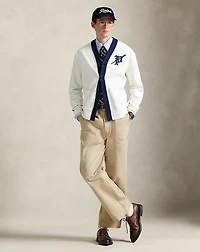 Fleece Graphic Cardigan