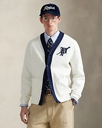 Fleece Graphic Cardigan