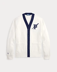 Fleece Graphic Cardigan