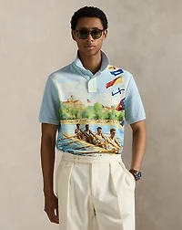 Classic Fit Regatta Mesh Polo Shirt