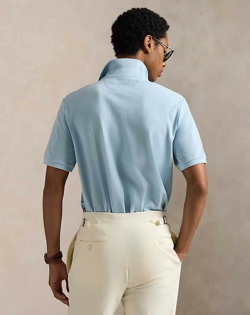 Classic Fit Regatta Mesh Polo Shirt