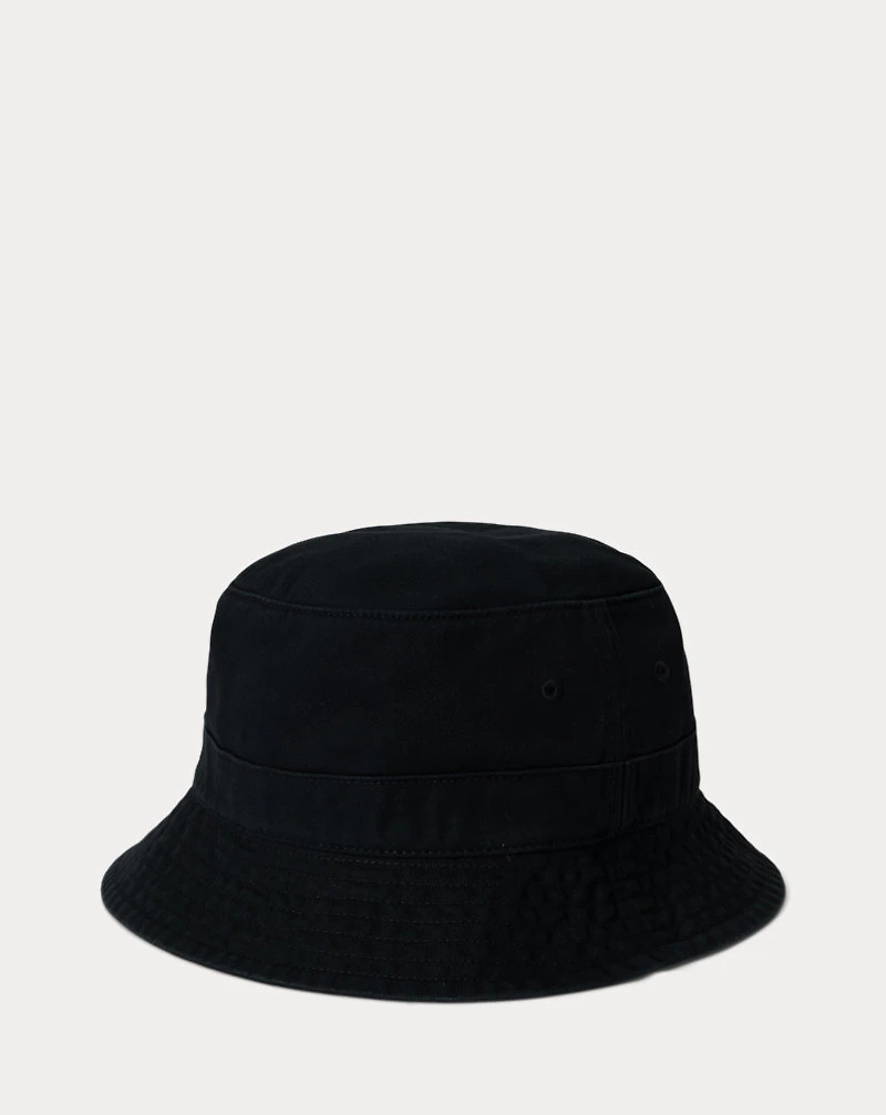 Polo Bear Twill Bucket Hat