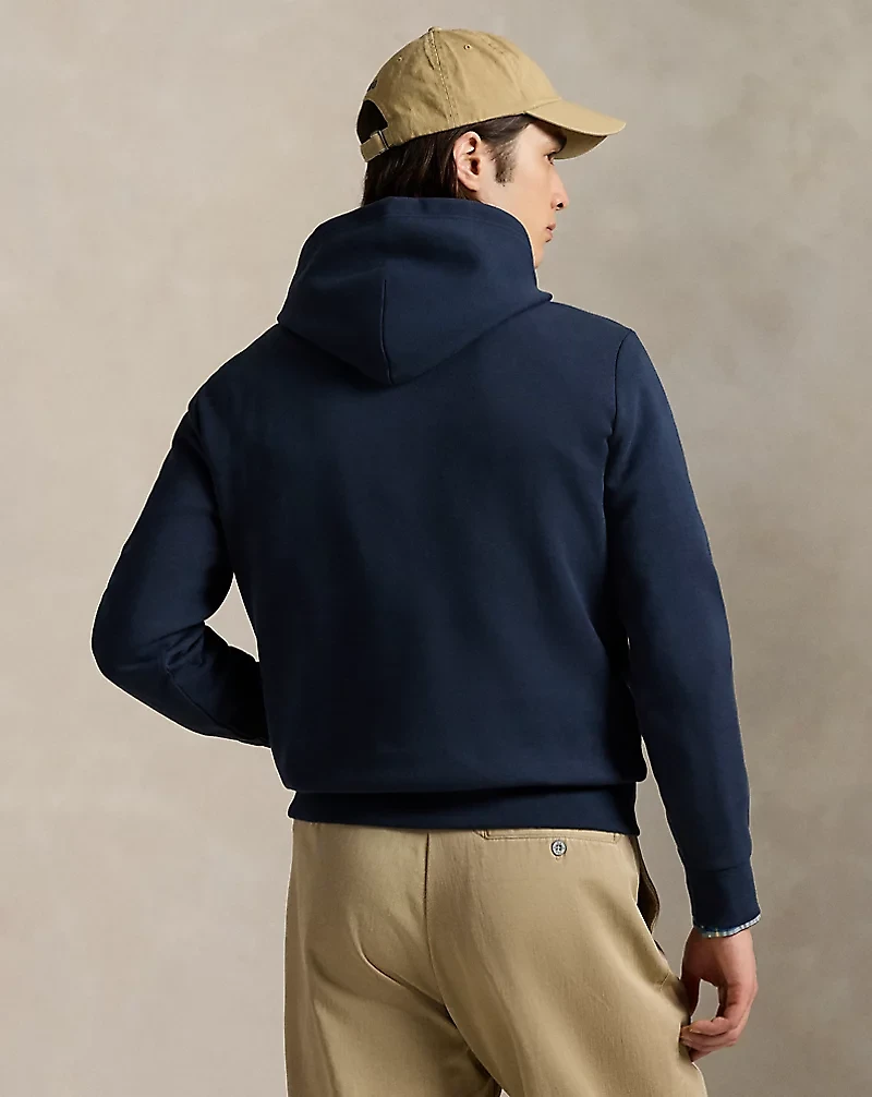 Logo Double-Knit Hoodie