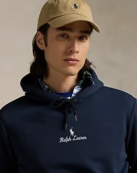 Logo Double-Knit Hoodie