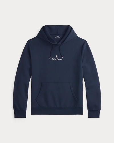 Logo Double-Knit Hoodie